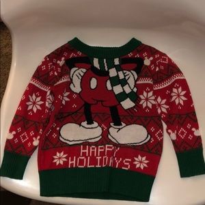 Disney Mickey Christmas Sweater - 12m - 12 Months